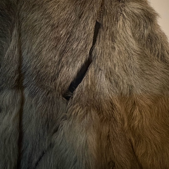 Vintage Fur Coat - Rabbit - Women’s S/M - Picture 7 of 12